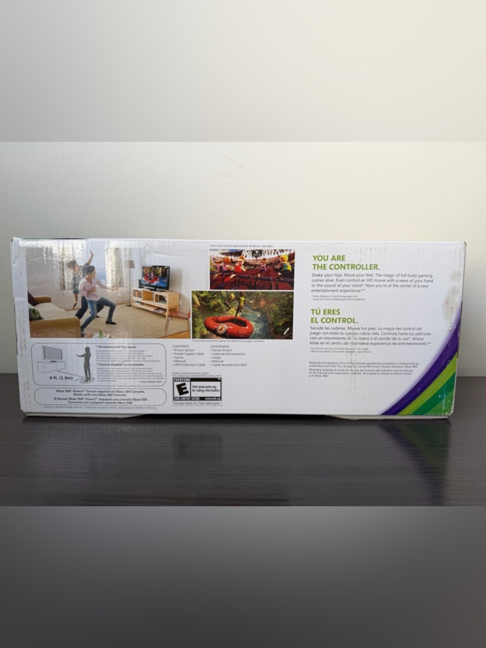 Xbox 360 Kinect Sensor Model 1414 Motion Camera Black Tested Working - Picture 6 of 7